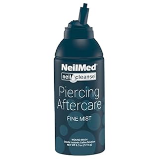NeilMed Piercing Aftercare Gentle Fine Mist 6 Oz