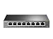 TP-Link 8-Port Gigabit PoE Easy Smart Managed Switch with 55W 4-PoE Ports | Plug and Play | Desktop | Metal | Lifetime | IEEE 802.3af compliant (TL-SG108PE)