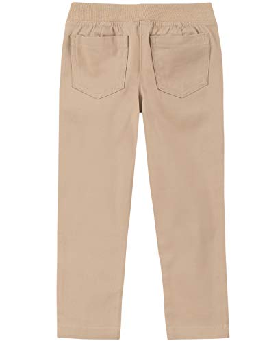 Image of Izod Girls' School Uniform Twill Skinny Pants, Made with Stretch Performance Material, Wrinkle & Fade Resistant