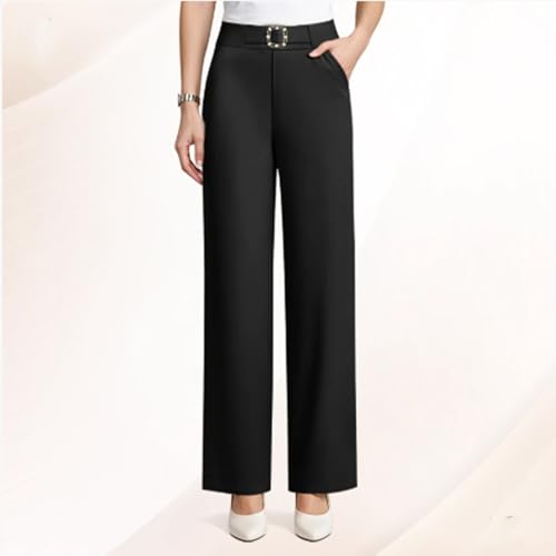 Zenacharm Pants, SoraGrace Women's Perfect Drape High Rise Pull-On Pants, Loose Straight-Leg Pants, for Seniors2