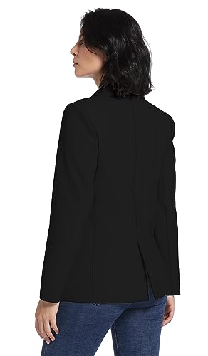 V VOCNI Womens Blazer Jackets Long Sleeve Lapel Open Front Pockets Casual Work Office Blazers Button Jacket Suit4