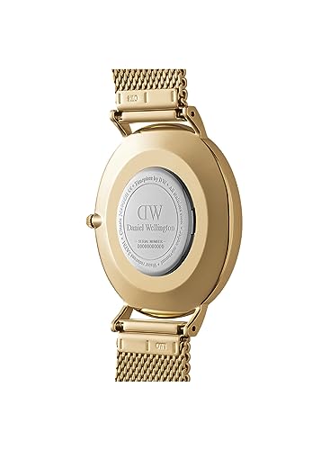 Image of Daniel Wellington Classic Men's Watch - 40mm Case, Japanese Quartz Movement, Mesh Stainless Steel or Leather Strap, Water Resistant, Analog Watch for Men