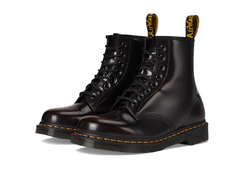 Dr. Martens Unisex 1460 Combat Boot, Cherry Red, 13 US Men