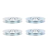 Fabater Glatte und Stille 3 -Zoll -Garagentor Scheibenpaket mit 200 Kg Ladung, Hoher Fahrraddauer, Einfache Wartung