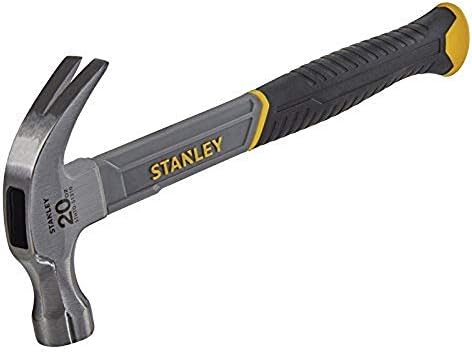 Stanley Stht0-51310 20Oz Fiberglass Curved Claw Hammer, N/A