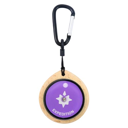 Brújula de madera y plástico para outdoor y camping miniatura 1
