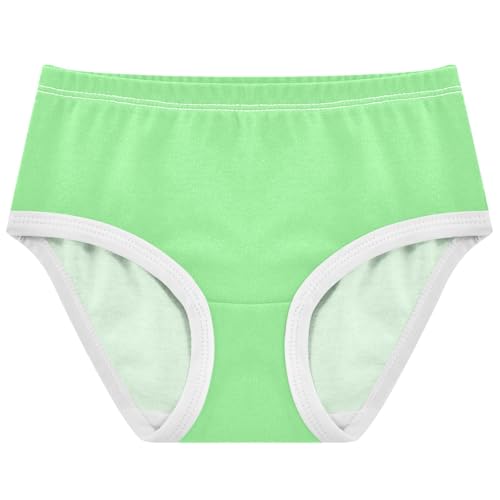 Joisal Girls Underwear Toddlers 2t Cotton Girl Panties Cute Colorful Kids Briefs Undies Pale Green