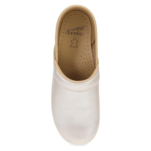 Image of Dansko Professional Slip-On Clogs for Women - Rocker Sole and Arch Support for Comfort - Ideal for Long Standing Professionals - Nursing, Veterinarians, Food Service, Healthcare Professionals