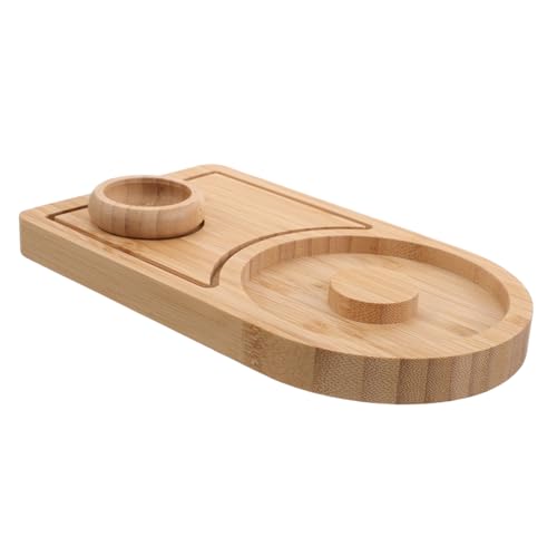 Garneck Bandeja de Sal y de Madera para Cócteles Accesorio para Bartender y Decoración de Bar Casa Herramienta Multifuncional para Preparar Bebidas