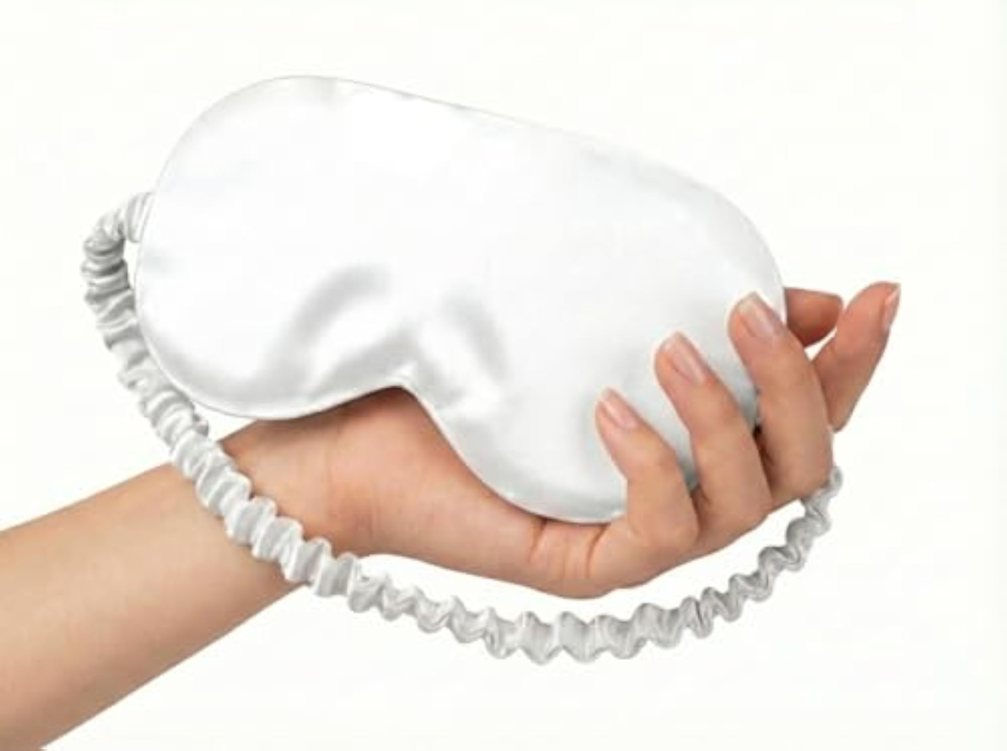 Premium Satin Sleep Mask & Matching Scrunchie Set for Women