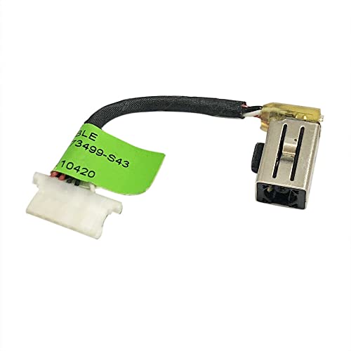 New AC DC Jack Power Charging Port Connector Socket Cable Harness for HP Pavilion 15-ER 15-ER0010NR 15-ER0095NR 15-ER0125OD 15T-ER000 15-ER0010CA 15-ER0020CA 15-ER0051NR 15-ER0075NR 15-ER0077NR