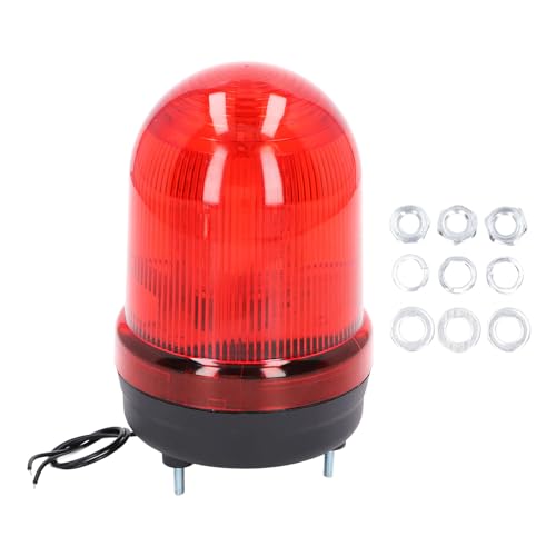 LED Rotating Strobe High Visibility Electric Rotatable LED Strobe 3 Lighting Modes Emergency Light for Garages, Workshops, RVs (12V)