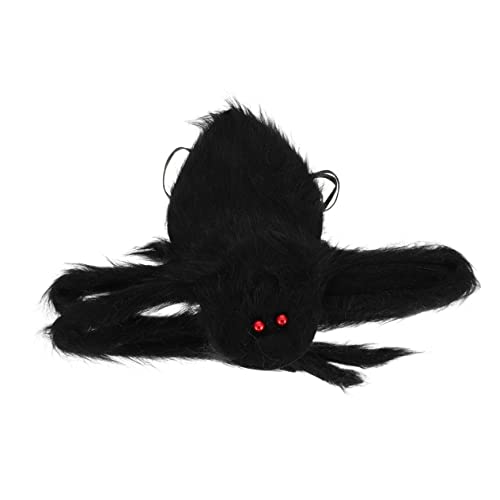 SHERCHPRY Mochila De Araña De Peluche Para Niño Niña Accesorio De Halloween Correas Dobles Diseño Ligero y Flexible Para Fiestas y Disfraces Festivo De Calidad