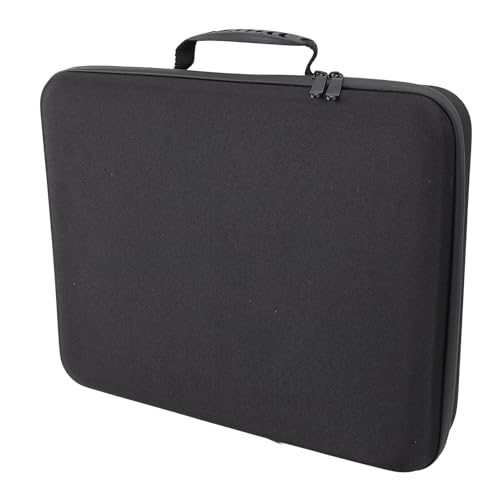Hard Storage Box for Mini Dish Kit Shockproof IP67 EVA Travel Carrying Case with Foam Inserts for RV Yacht Car SUV