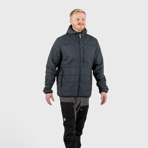 Image of Fjallraven Keb Padded Hoodie Men's Jacket - Lightweight Insulated Durable Midlayer for Hiking Trekking Outdoor