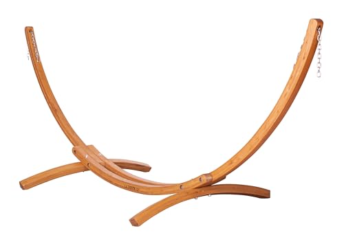 LA SIESTA® - Maera Eucalyptus - Support en Eucalyptus certifié FSC® pour hamacs Simples