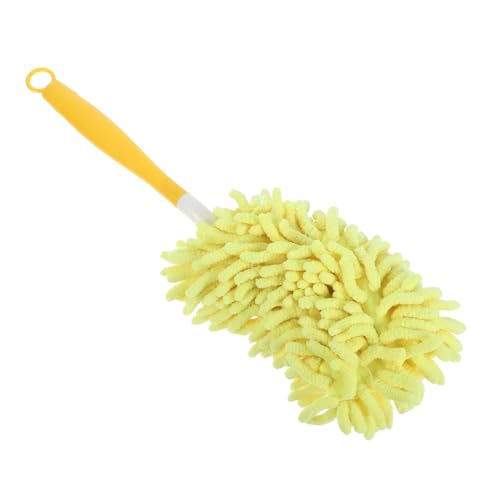 KOMBIUDA 1Juego Trapeador De Microfibra Reutilizable con Mango Ergonómico y Cabezal Lavable para Limpieza De Pisos Baldosas Mango