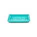 Medegen H371-07 Snap On Soap Dish, Turquoise, 3.8" x 2.8" Size, Pack of 500