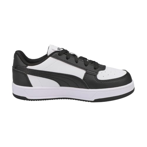 PUMA Caven Sneaker, White Black Black, 1 US Unisex Little Kid4