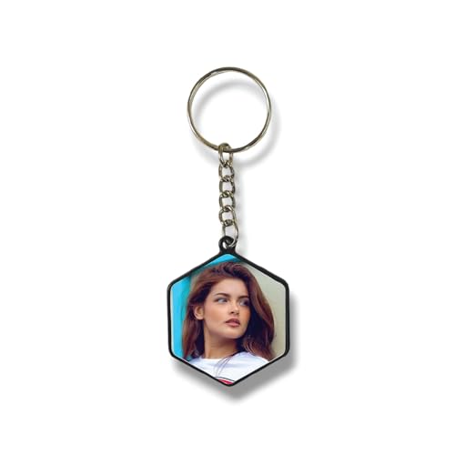Image of magical gifts Customized Keychains, Unique Personalized Key RIngs and Charms with Your Photos /Name /Design for Bags /Bikes /Car and Gifting Purposes
