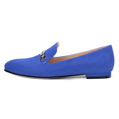 Image of Women's Loafers, Slip On Round Toe Comfortable Flats for Women Dressy and Work, Womens Business Casual Shoes