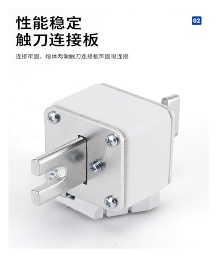 Fusible de cerámica rápido Z102N de 1000V y 300A: elimine averías por cortocircuito 3