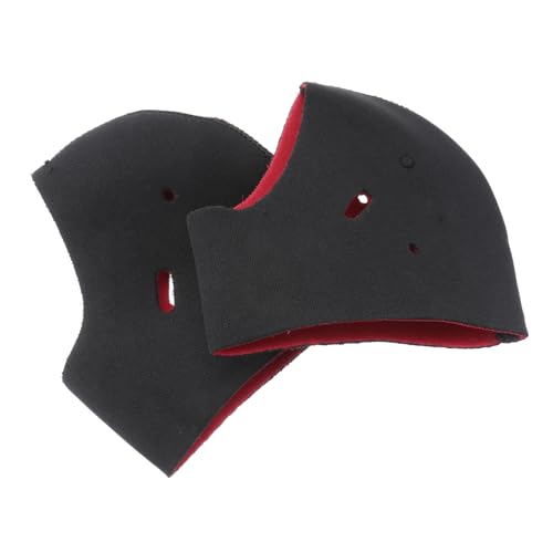 HAPINARY 2pcs Ankle Brace Edema Relief Heel Protector for Plantar Heel Pads Cushion Heel Insole Insoles Plantar Insoles Foot Cover Shoes Black