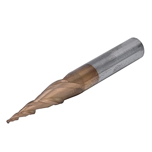 1 Pieza Juego de molino de extremo de carburo, CNC Fresa de Mango Recto Brocas 2 Flautas Cortador CNC de Punta Esférica para Corte, Fresado Final, Ranurado(R0.25x20x D6x50)