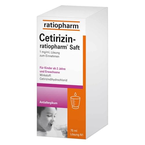 CETIRIZIN-ratiopharm Saft 75 ml