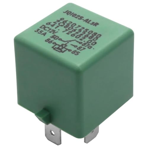 Relais de ventilateur de radiateur 5 broches 35a vert pour circuit Peugeot 12V
