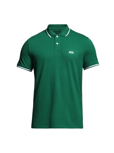 Image of Jack & Jones Men's Yellow Polo Collar Slim Fit T-Shirt
