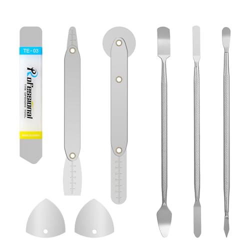 Kit de Réparation 8 Pièces, Outils D’ouverture en Métal Ultra-fin, Spatules en Acier...