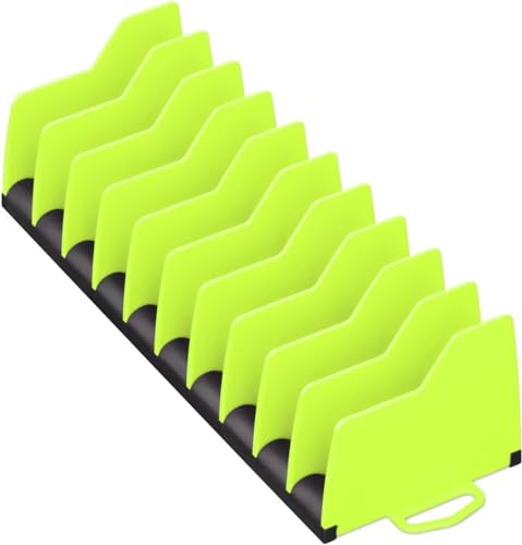 Ernst Manufacturing 5505HV Plier Pro Premium No-Slip Plier Organizer: Toolbox Organization Solution for Pliers, Cutters, Slip Joint Pliers (Hi-Viz)