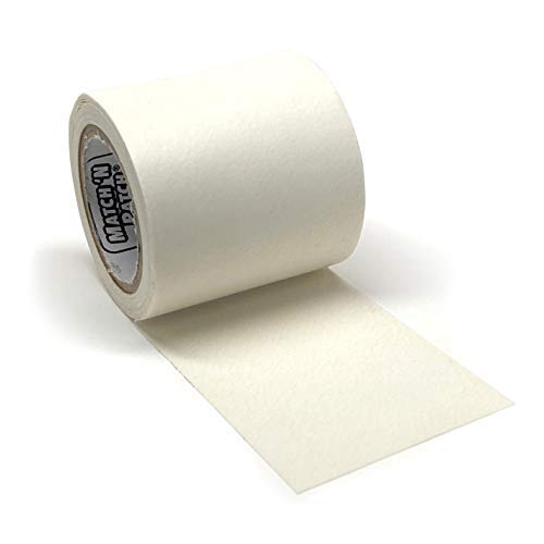 Match N Patch - Cinta de reparación, imitación de cuero realista, de color blanco