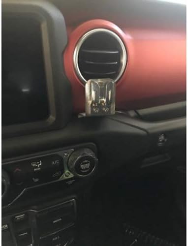 Miniatura 7 de Artudatech 75WXST CB Soporte de micrófono de radio Barra de agarre para pasajeros J-e-e-p Wrangler JL 2018+