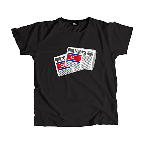 T-shirt Korea North Newspapers une idée cadeau originale et mixte