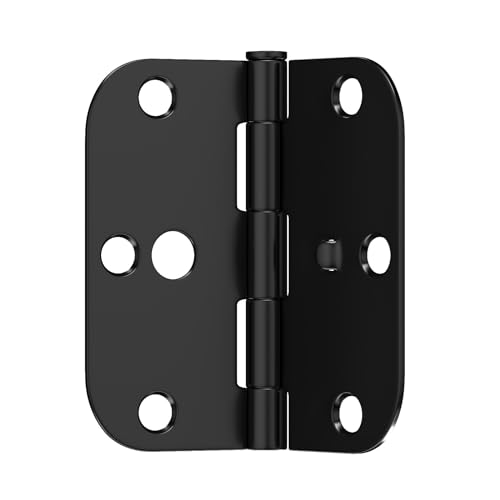 Goldenwarm 3 Pack Black Door Hinges 3.5Inch Security Door Hinges thumb #2