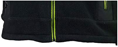 Safety Urgent URG-C Professioneel fleecejack voor werk, 300 g/m² fleece geïsoleerd veiligheidsjack, reflecterende beschermende jas, zakken voor heren