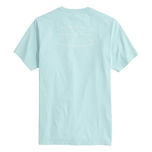 Vineyard Vines Drift Dye Outlined Surf Logo Short-Sleeve Pocket