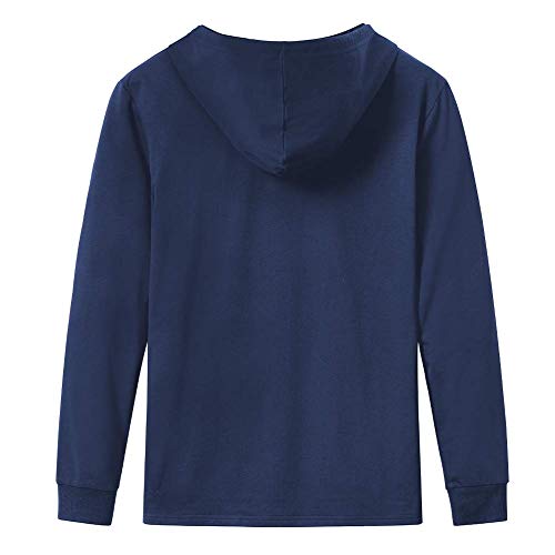 Men's Big & Tall Pullover Hoodies Athletic Casual Drawstring Sweatshirts2