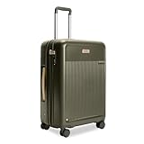 Briggs & Riley 21' Global Carry On Expandable Spinner - Luggage for Travel, Suitcases with Wheels, Hardside Rolling Bag for Men & Women, Self-Repairing Zipper - Sympatico Collection, Olive