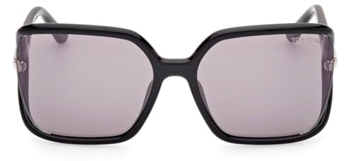 Tom Ford SOLANGE-02 FT 1089 Shiny Black/Smoke 60/17/120 women Sunglasses2