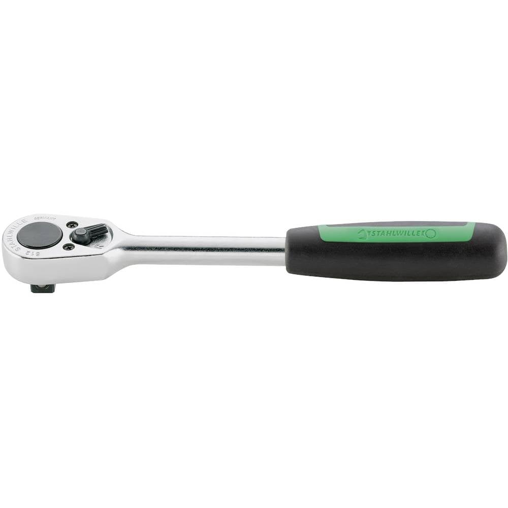 Stahlwille 512-2K "512" Reversible Ratchet, Silver/Black, 266 mm