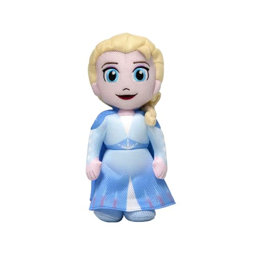WAHU Aqua Pals Disney Classic Elsa Plush Water Toy for Kids Ages 2+, Fast-Drying Waterproof Plush Doll Toy for Pool and Bathtub, Medium, Blue/White,...