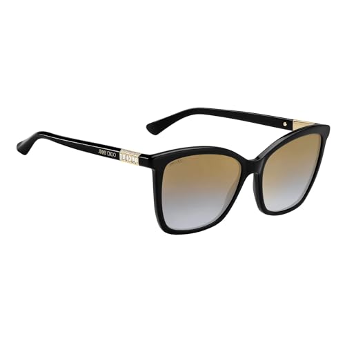 JIMMY CHOO Square Ali Sunglasses 807FQ Black 56mm3