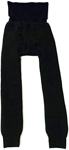 もちはだ 腹巻き付き スパッツ  S 男女兼用 新品 腹巻付き綿混ストレッチゆるレギンス（レギンス/スパッツ