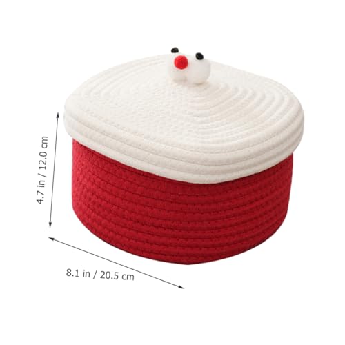 Panier de rangement en corde tressée souple et durable Uonlytech