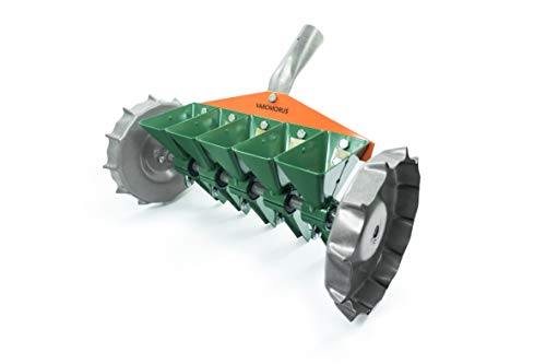 Varomorus Metal Precision Manual Seeder for Vegetables Greens Onion Radish Beets (5-Row)