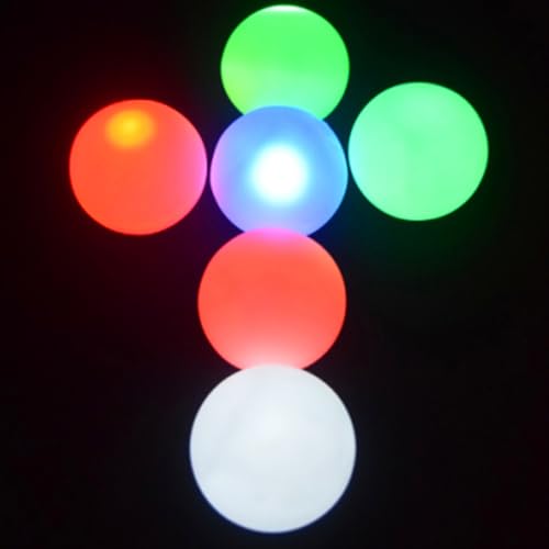 Luces decorativas de jardín redondas YARNOW de 8cm impermeables 5