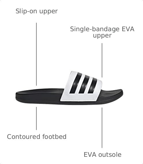 Image of adidas unisex-adult Adilette Comfort